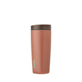 Owala SmoothSip Slider Insulated Stainless Steel Coffee Tumbler, Reusable Iced Coffee Cup, Hot Coffee Travel Mug, BPA Free 12 oz, Vanilla Bean