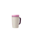 Owala SmoothSip Slider Insulated Stainless Steel Coffee Tumbler, Reusable Iced Coffee Cup, Hot Coffee Travel Mug, BPA Free 12 oz, Vanilla Bean