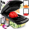Fullstar The Original Pro Chopper - Vegetable Chopper and Spiralizer, Food Chopper with Container, Fruit Slicer, Kitchen Gadgets & Gifts, Home Essentials (4 in 1, White)