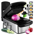 Fullstar The Original Pro Chopper - Vegetable Chopper and Spiralizer, Food Chopper with Container, Fruit Slicer, Kitchen Gadgets & Gifts, Home Essentials (4 in 1, White)